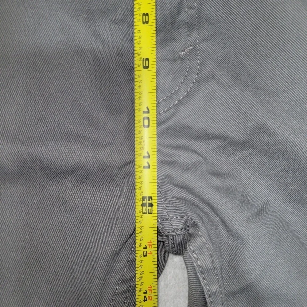 Levis 513 Jeans Men 33x32 Gray Slim Straight Leg Denim Pants